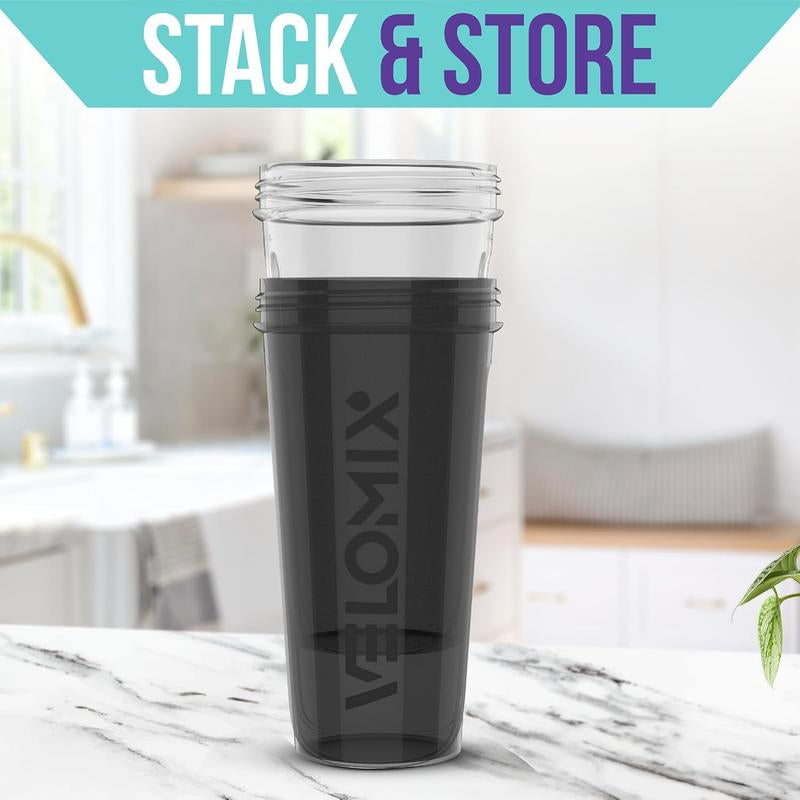 2-Pack 28Oz Protein Shaker Bottles – Leak-Proof Shaker Cups with Wire Whisks for Protein Shakes and Supplements – Ideal for Gym, Fitness, and Daily Use