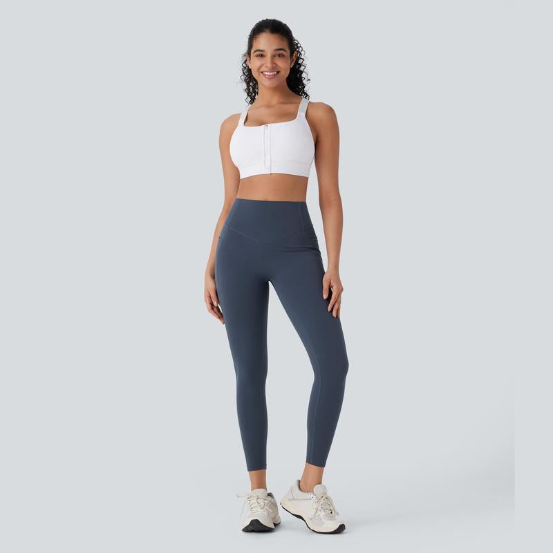 Halara Ultrasculpt™ Socinched High Waisted Tummy Control Butt Lifting Ruched Pocket Shaping Yoga Leggings