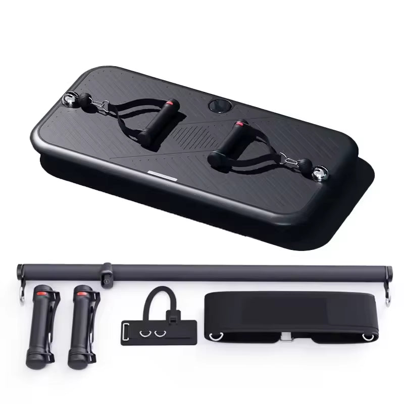 Multi Function Gym Machine Strength Training Fitness Equipment Weights Bench All in One Smart Home Gym Pulley System