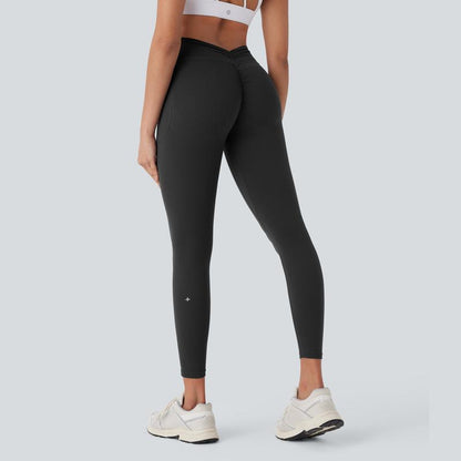 Halara Ultrasculpt™ Socinched High Waisted Tummy Control Butt Lifting Ruched Pocket Shaping Yoga Leggings
