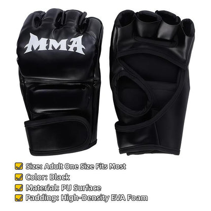 Breathable Boxing Gloves, 1 Pair MMA Muay Thai Kick Boxing Hand Wraps, Sanda Gloves, Professional Thicken Boxing Training Hand Wraps Gloves for Fighting Boxing Gloves Men Boxing Gloves Women, Boxing Equipment